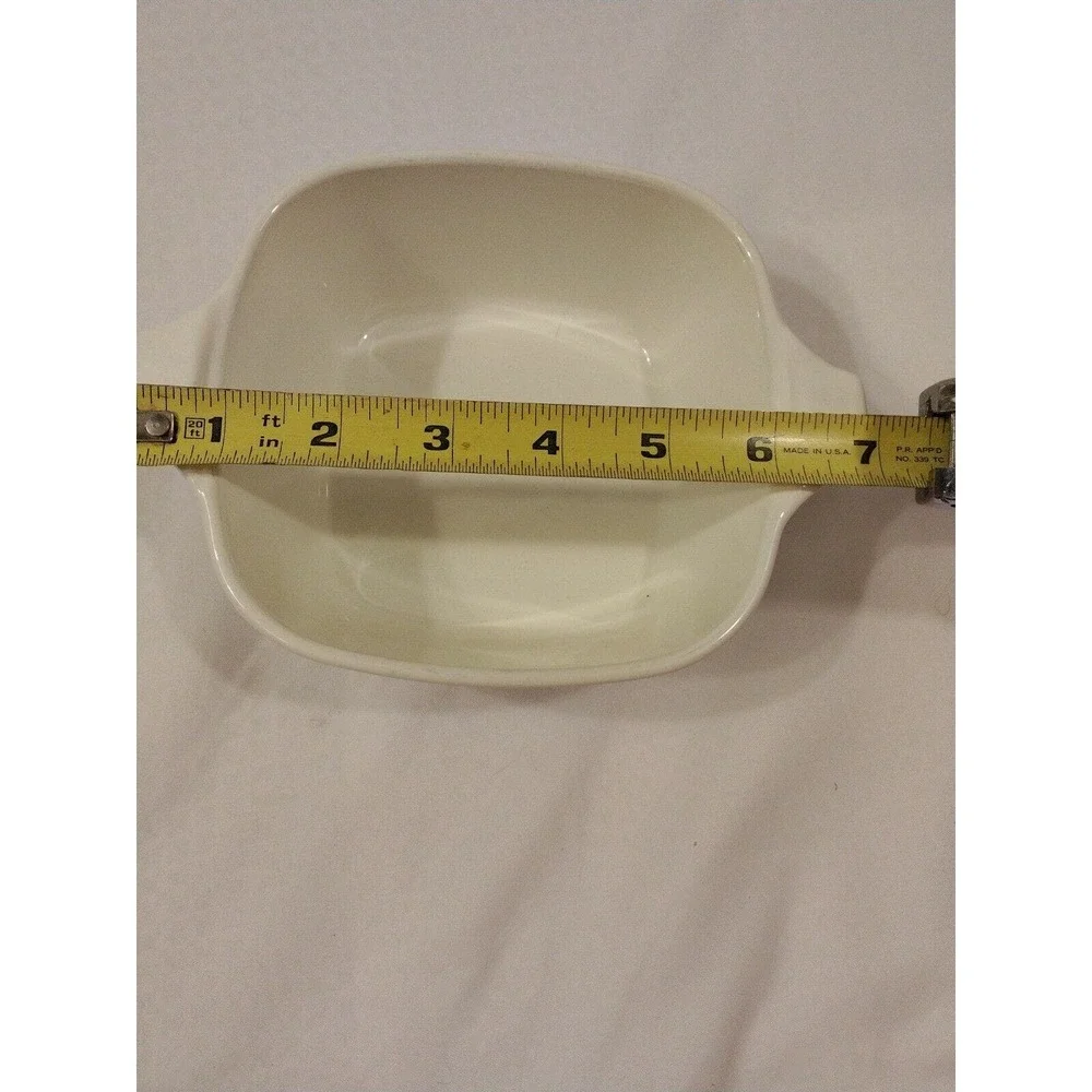 RARE‎ Mistake Crooked Print on Vintage Corning Ware Cornflower P-43-B 2 3/4 Cup
